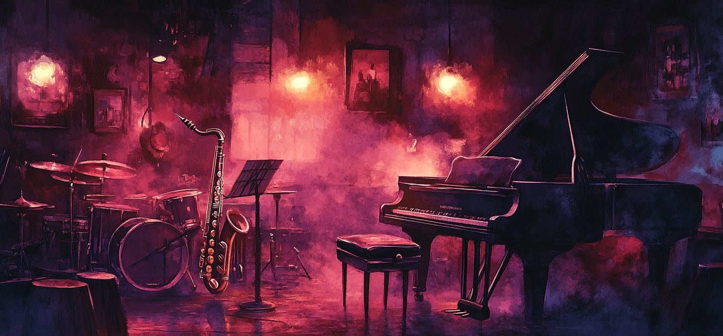 Smoky jazz club